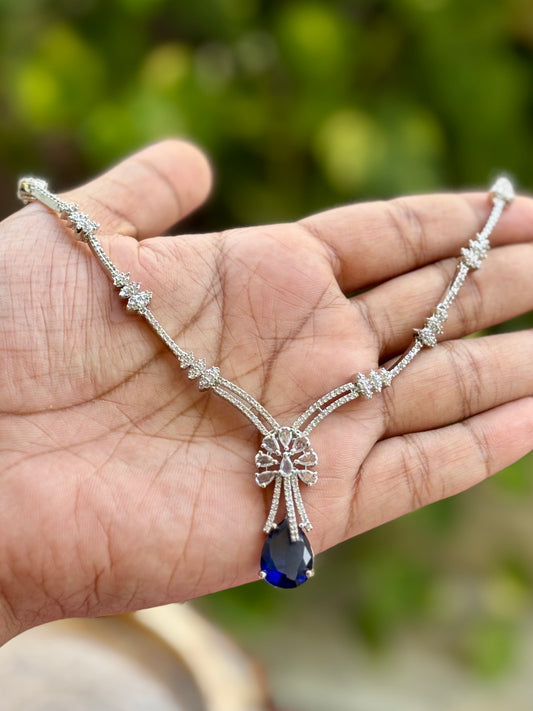 Blue Tara Zirconia Jewellery Set