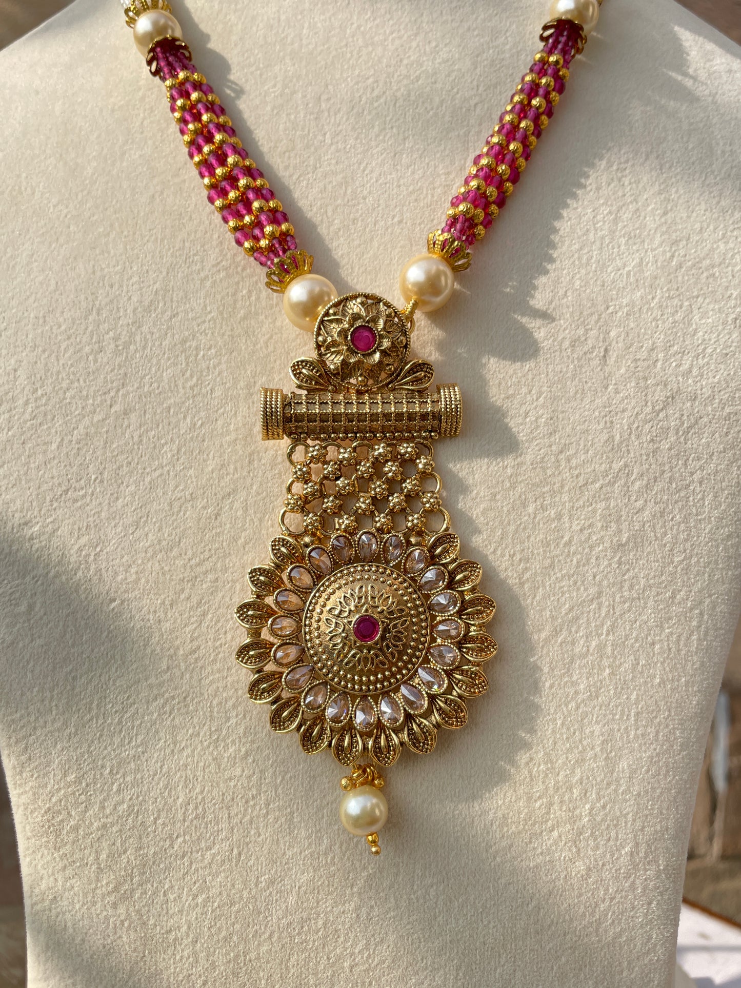 Rani Subhi Rajwadi Jewellery Set