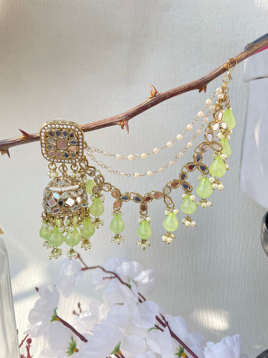 Mint Mohita Sahara Jhumkis