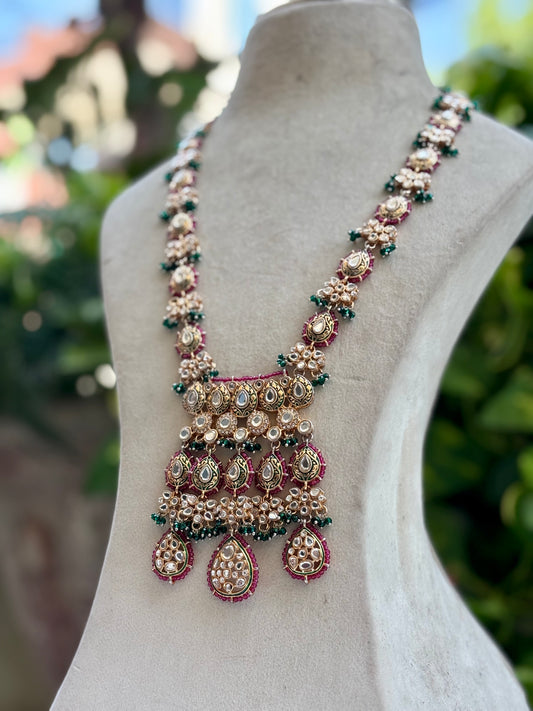 Multi Avni Kundan Jewellery Set