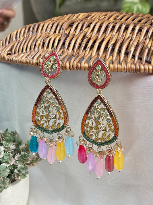 Multicolour Avika Earrings