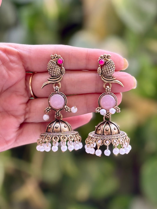Antique Lavender Sakshi Jhumki