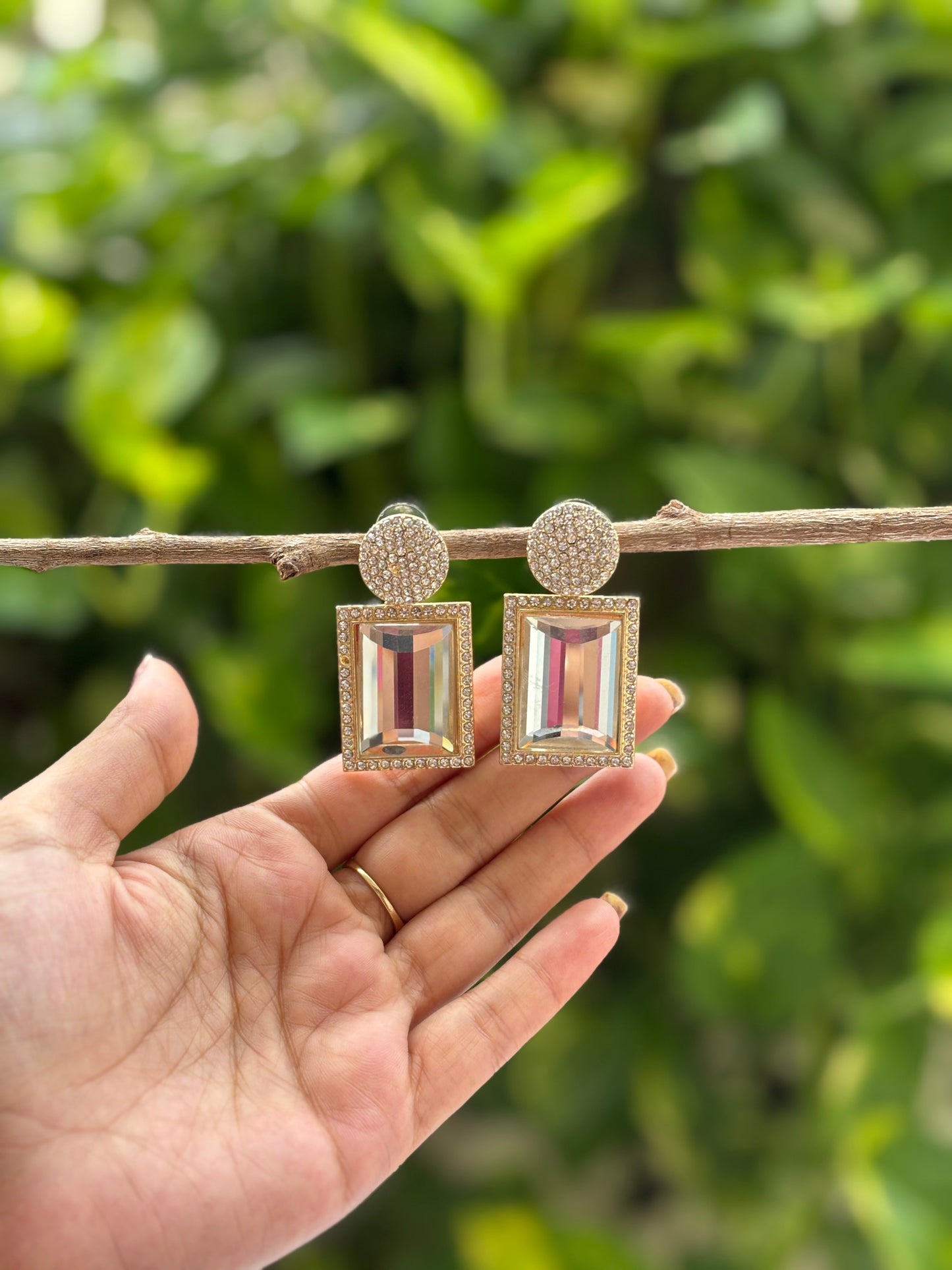 Silver Charvi Earings