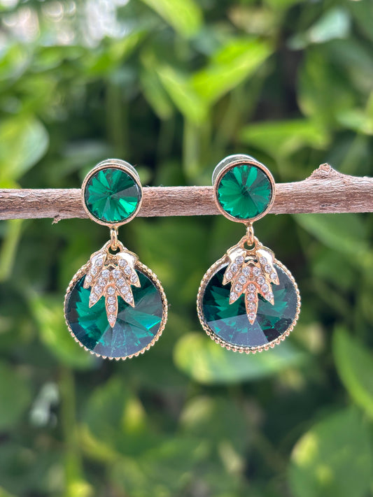 Green Ishita Earings