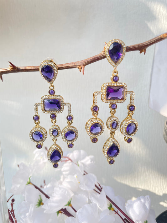 Lavender Deepika Danglers