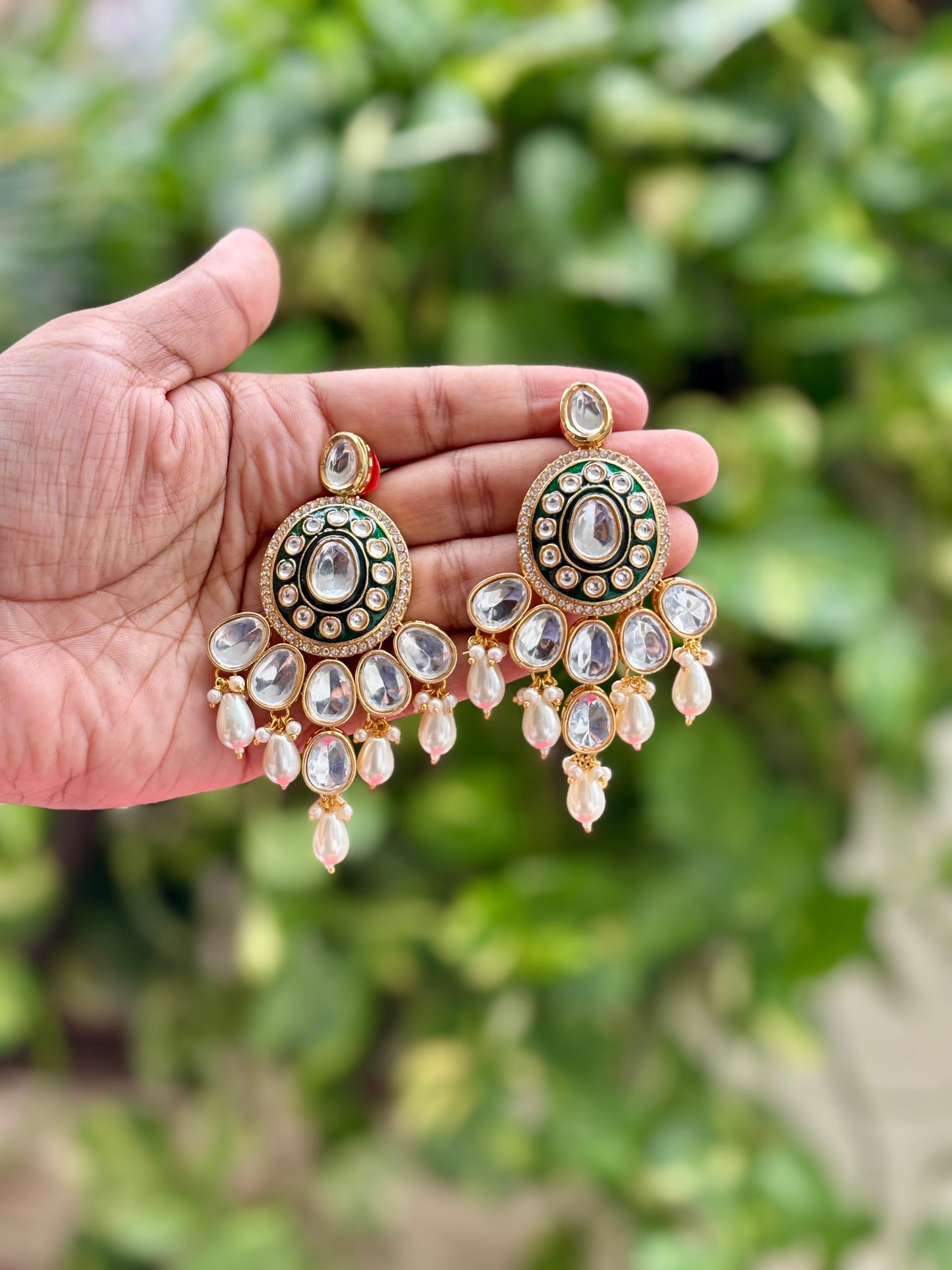 Ivory Samaya Kundan Bridal Jewellery Set