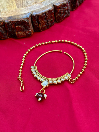 Multicolour Amly Kundan Bridal Jewellery Set