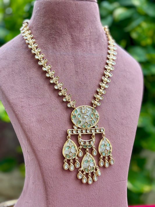 Mehira Kundan Long Necklace