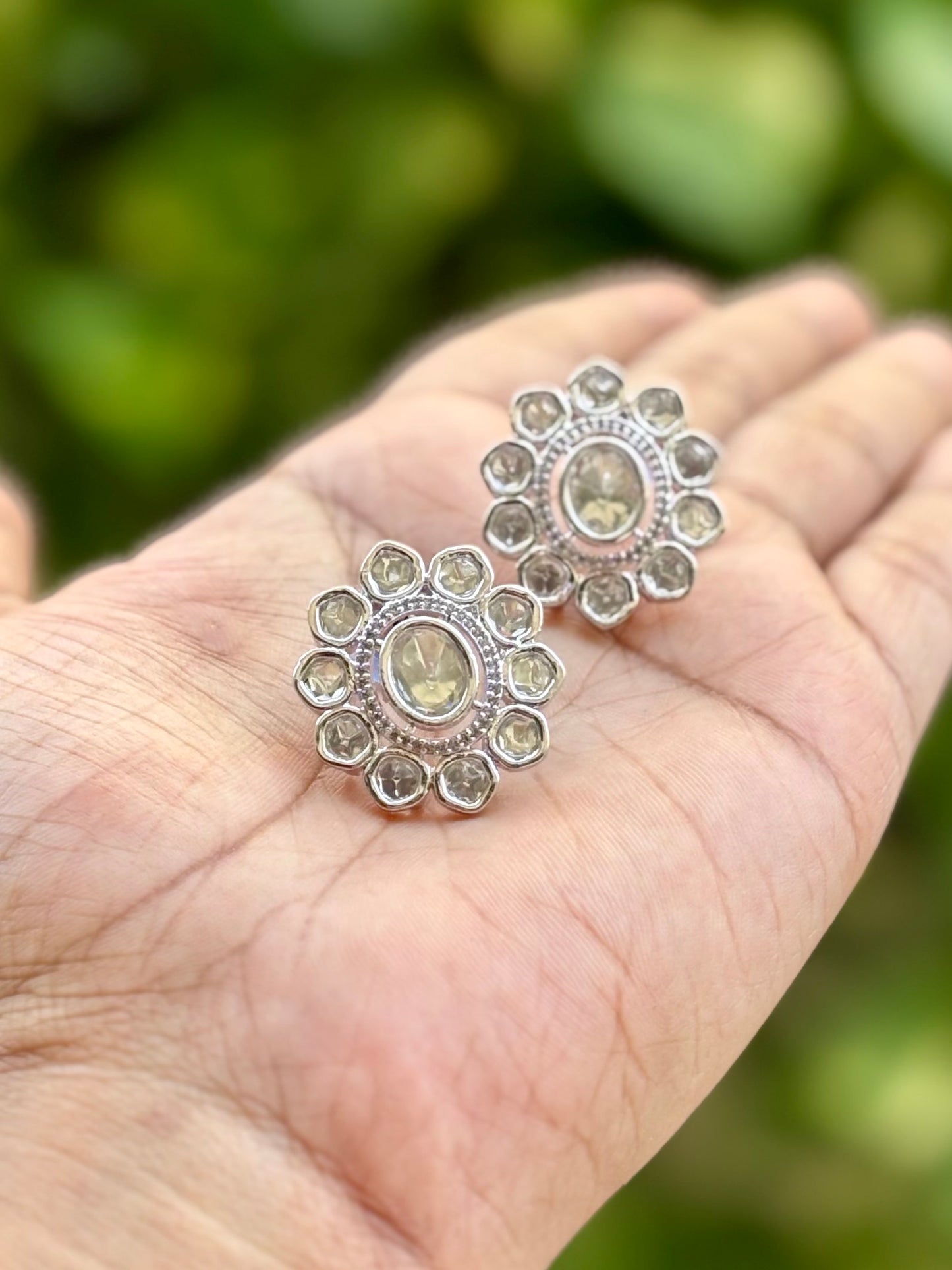 Niyara Silver Kundan Jewellery Set
