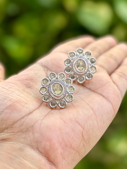 Niyara Silver Kundan Jewellery Set