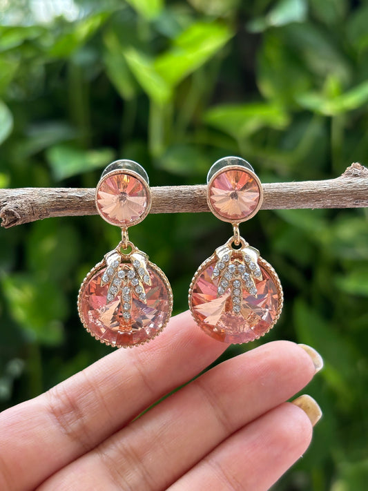 Coral Ishita Earings