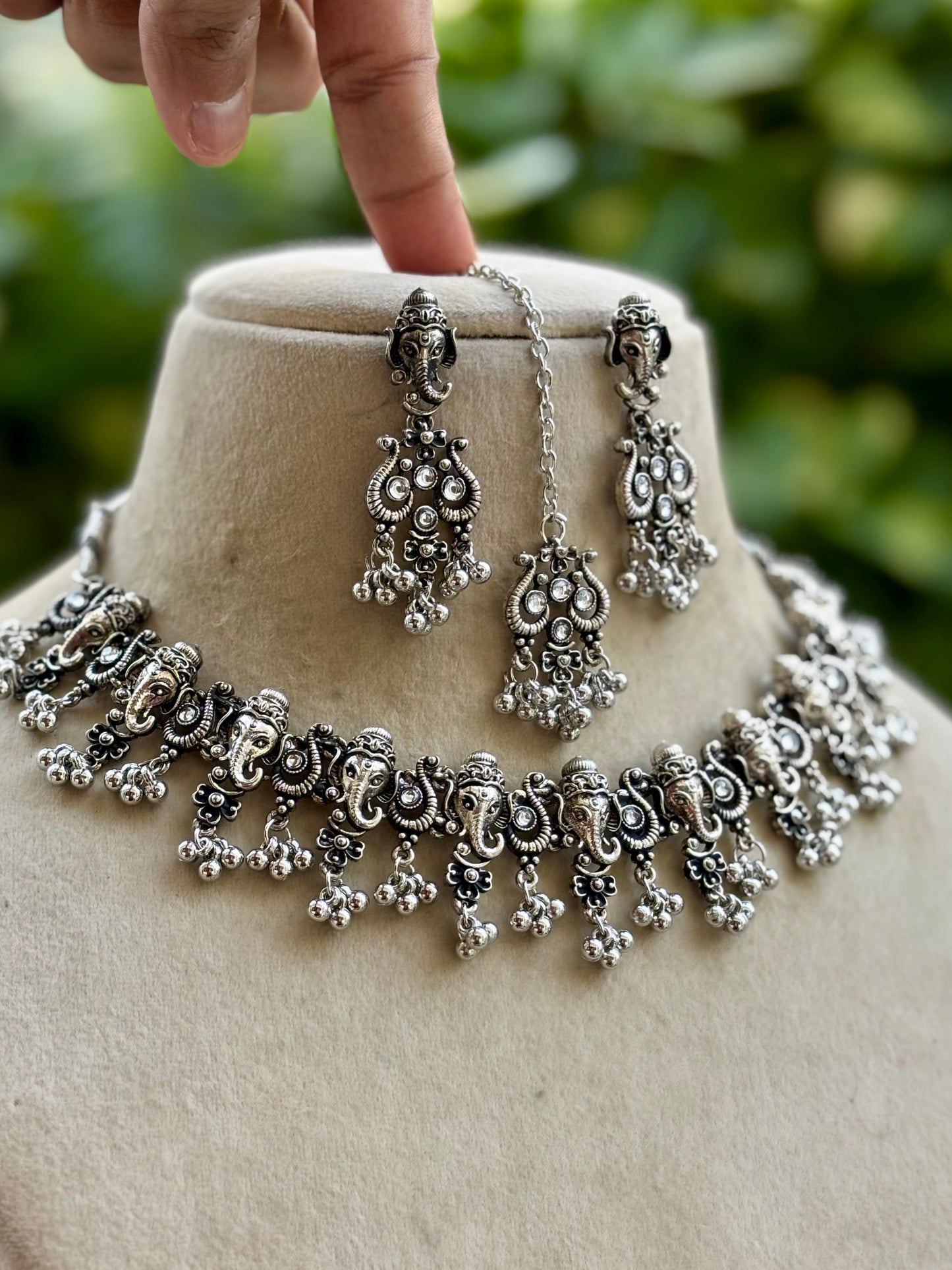 Ganesh German Jewellery Set