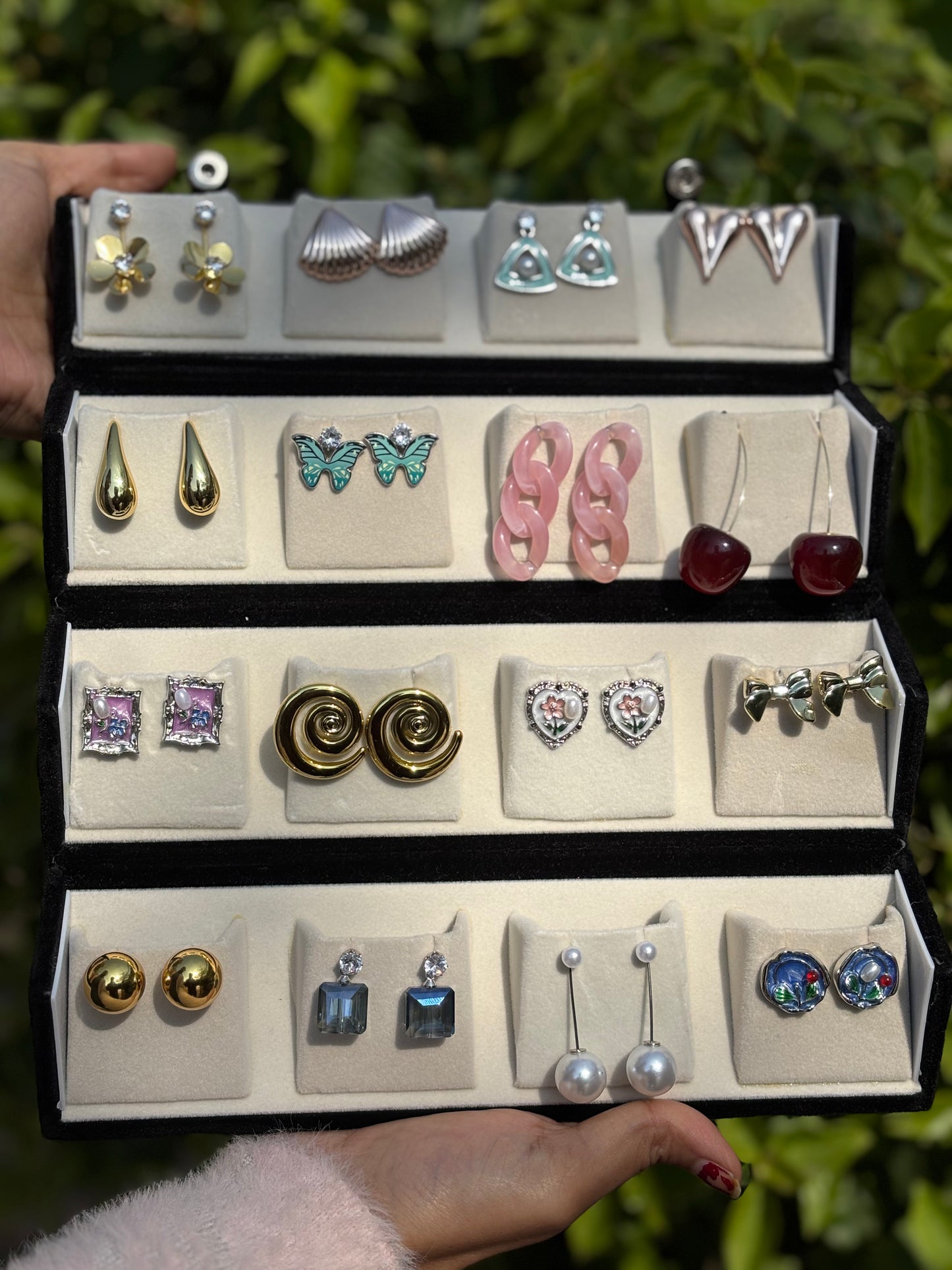 Premium 16pcs Western Earrings Box Gift Set