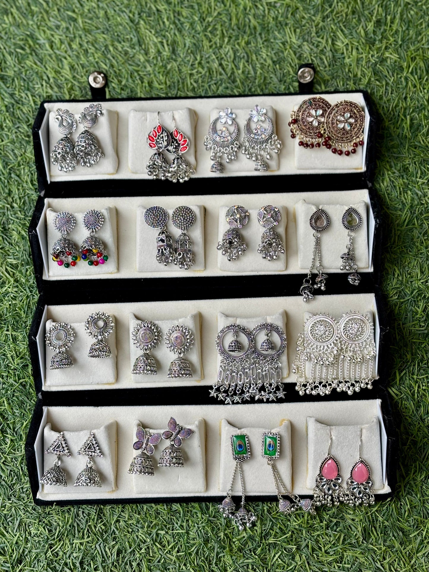 Premium 16pcs Jhumka Box Gift Set