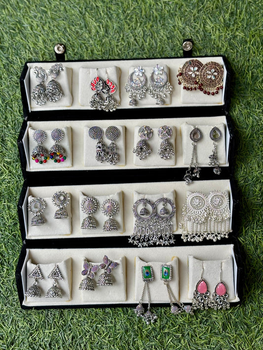 Premium 16pcs Jhumka Box Gift Set