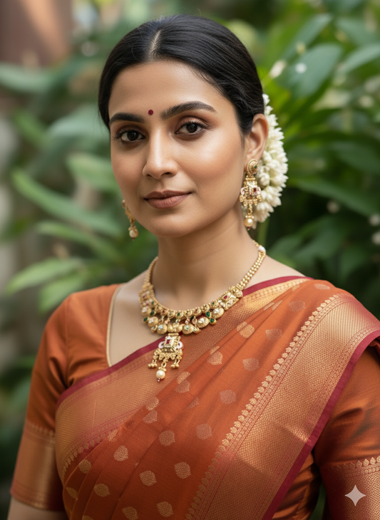Multicolour Mira Kundan Jewellery Set