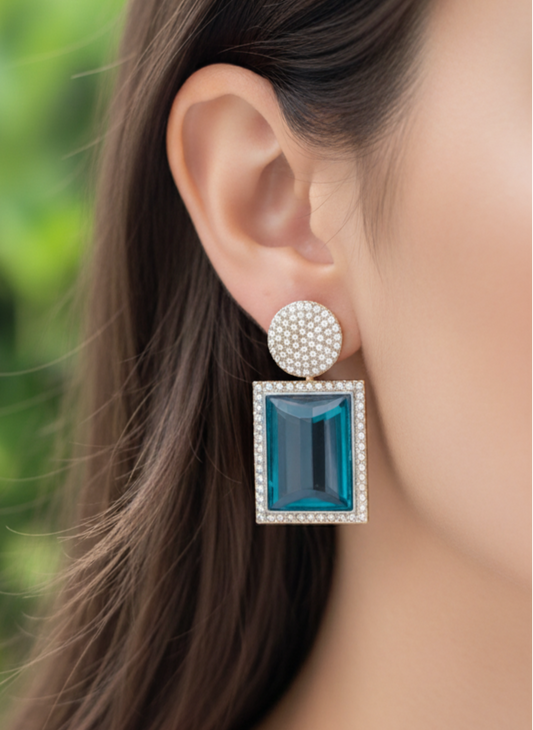 Aqua Charvi Earings