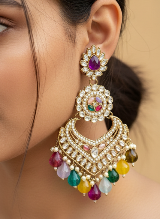 Multicolour Kashvi Danglers