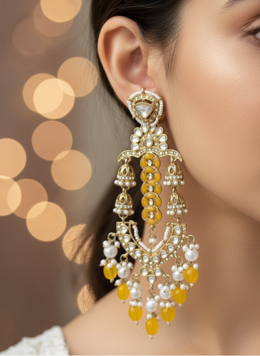 Yellow Moha Danglers