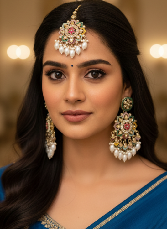Multicolour Kaya Earrings Tika