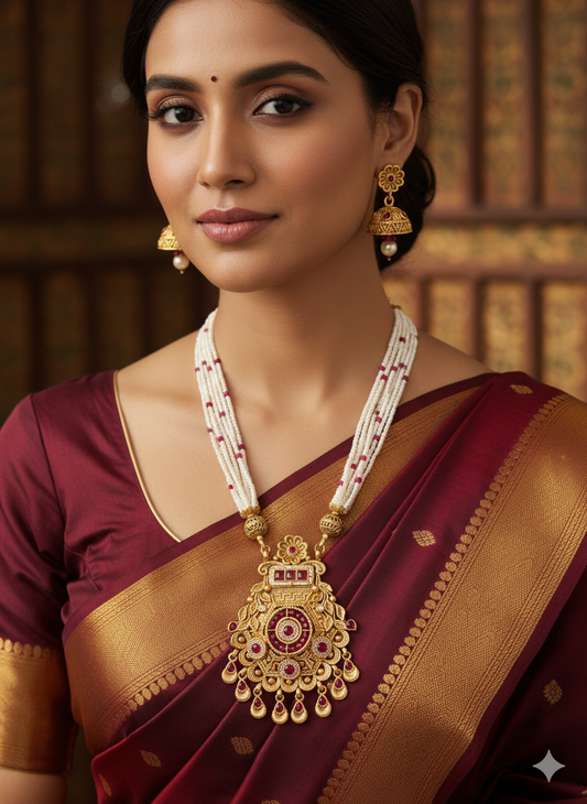 Rani Nora Rajwadi Jewellery Set