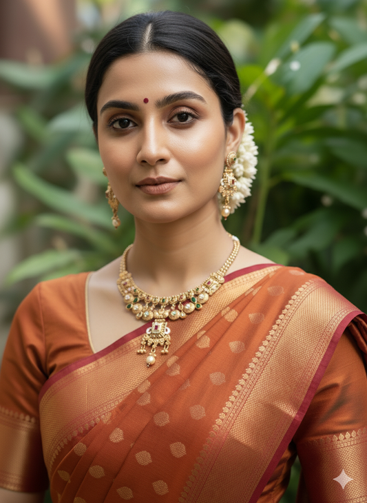 Multicolour Mira Kundan Jewellery Set
