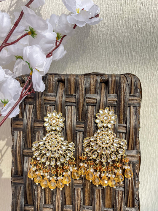 Orange Priha Earrings