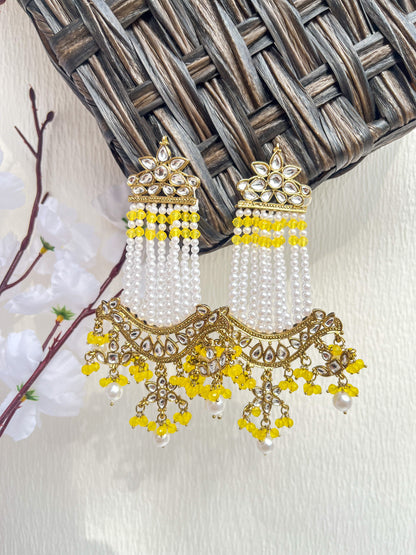 Yellow Ishita Danglers
