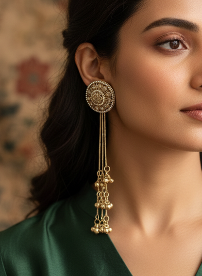 Antique Praveen Kashmiri Earrings