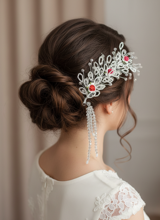 Crystal Nitu Hair Tiara